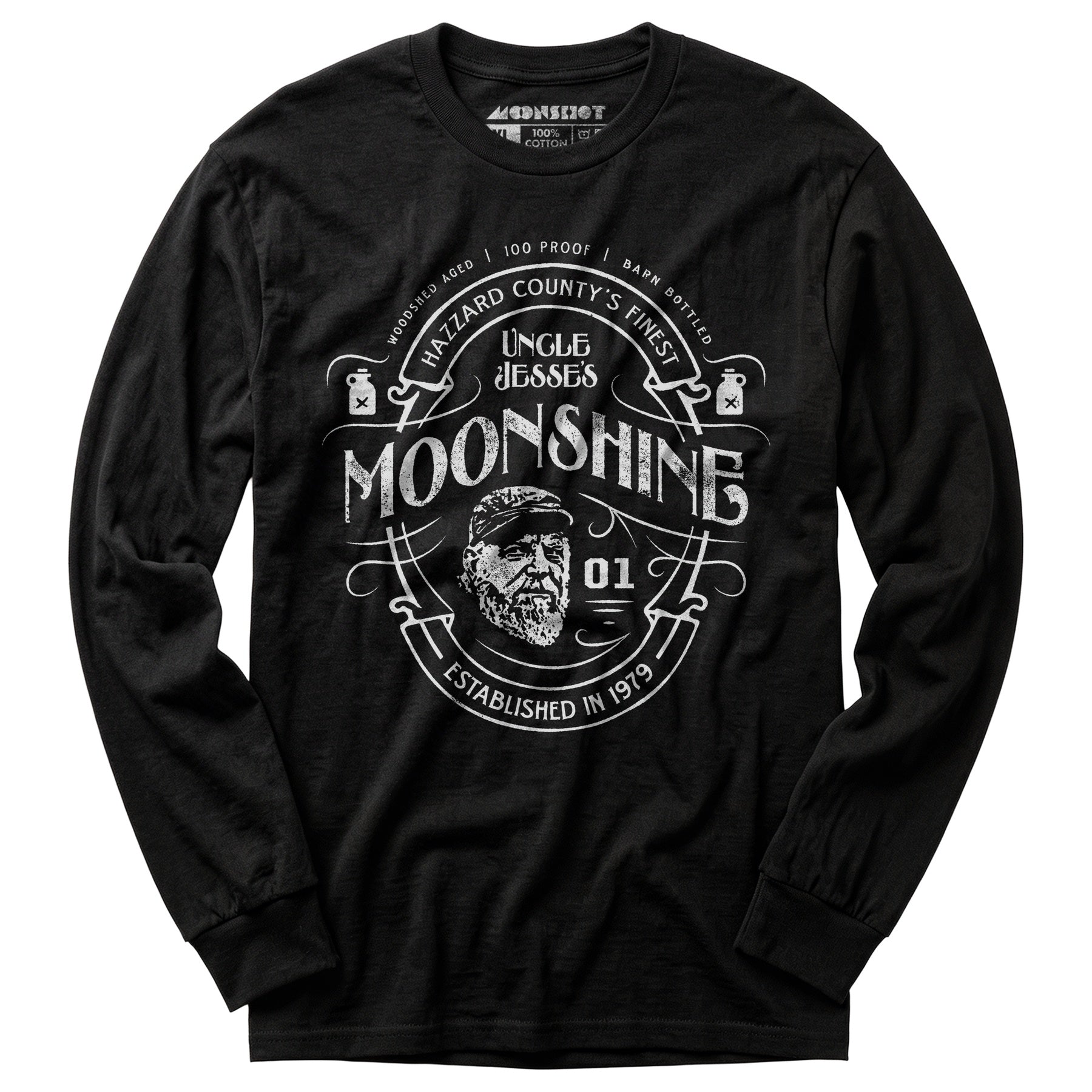 Uncle Jesse's Moonshine - Long Sleeve T-Shirt