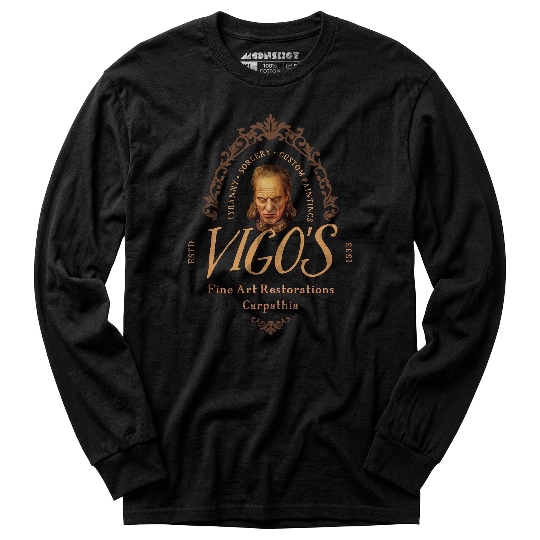 Vigo's Fine Art Restorations - Long Sleeve T-Shirt