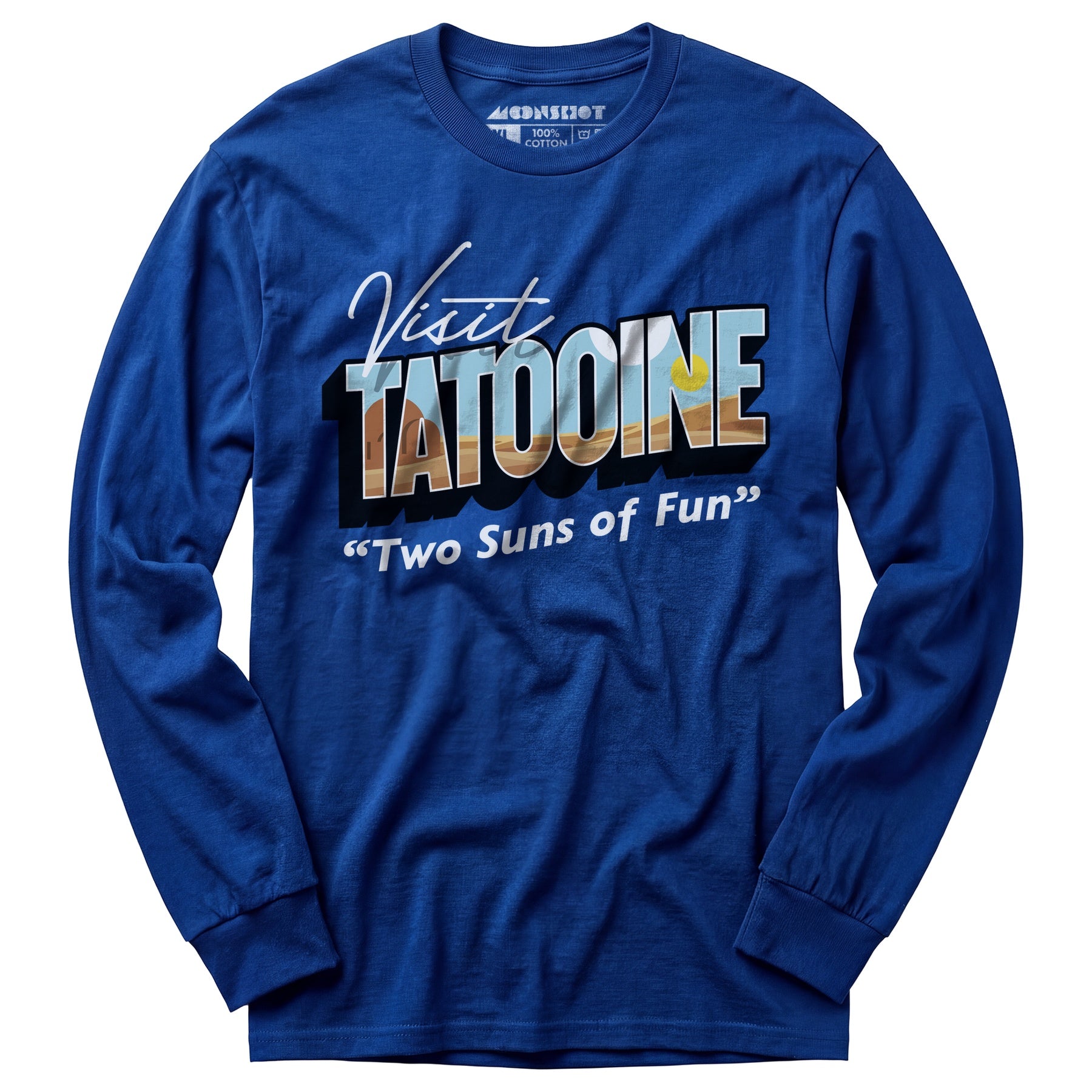 Visit Tatooine - Two Suns of Fun - Long Sleeve T-Shirt