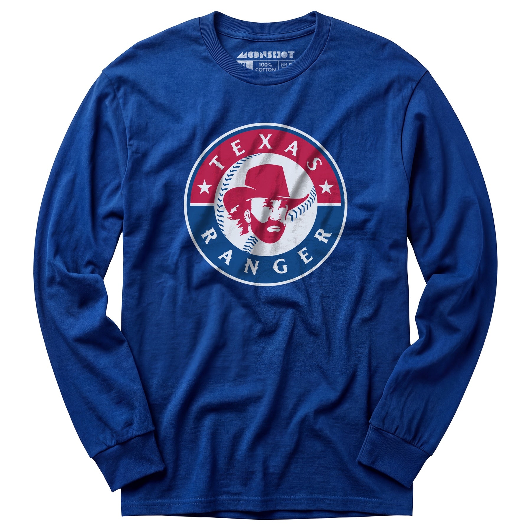Walker Texas Ranger Mashup - Long Sleeve T-Shirt
