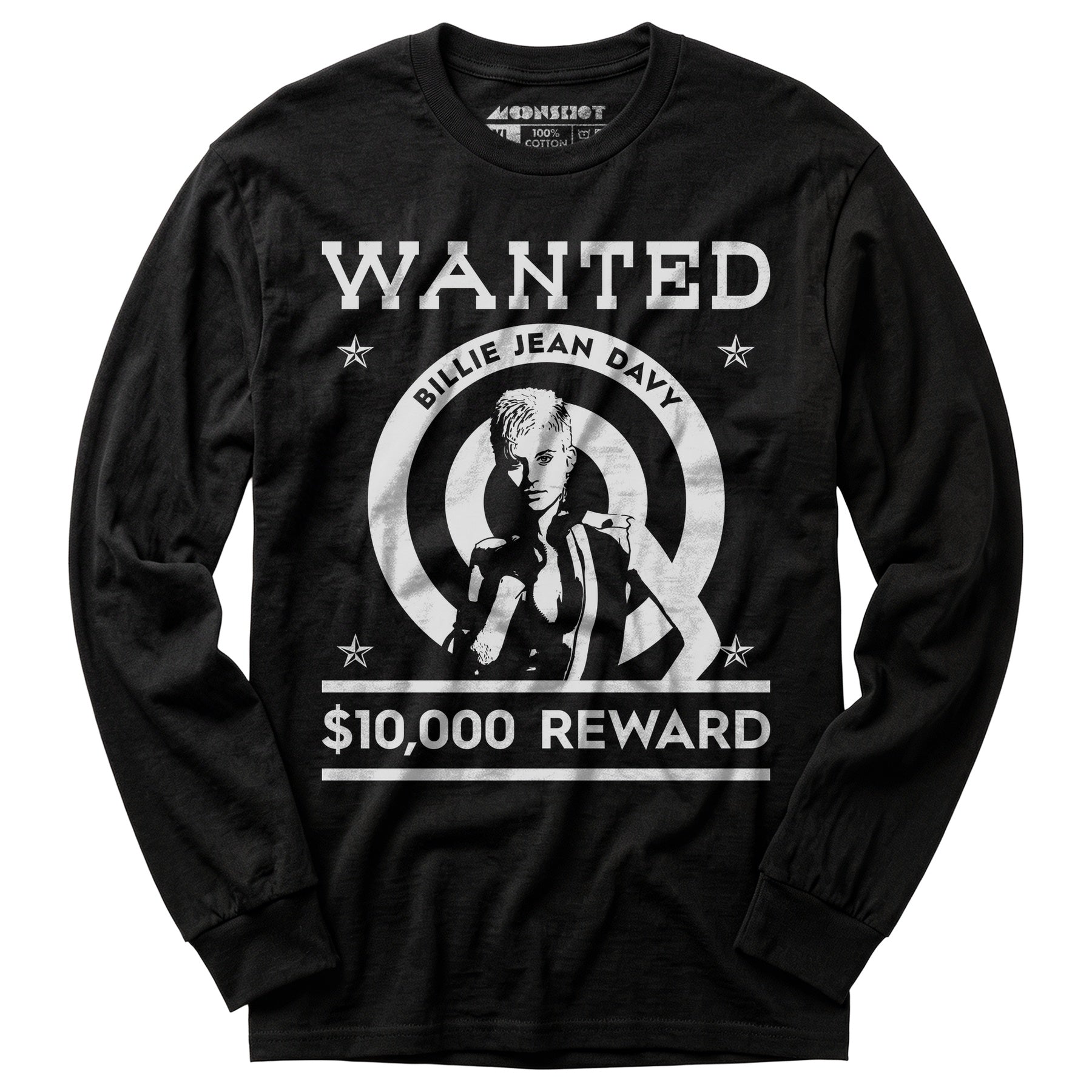 Wanted - Billie Jean Davy - Long Sleeve T-Shirt