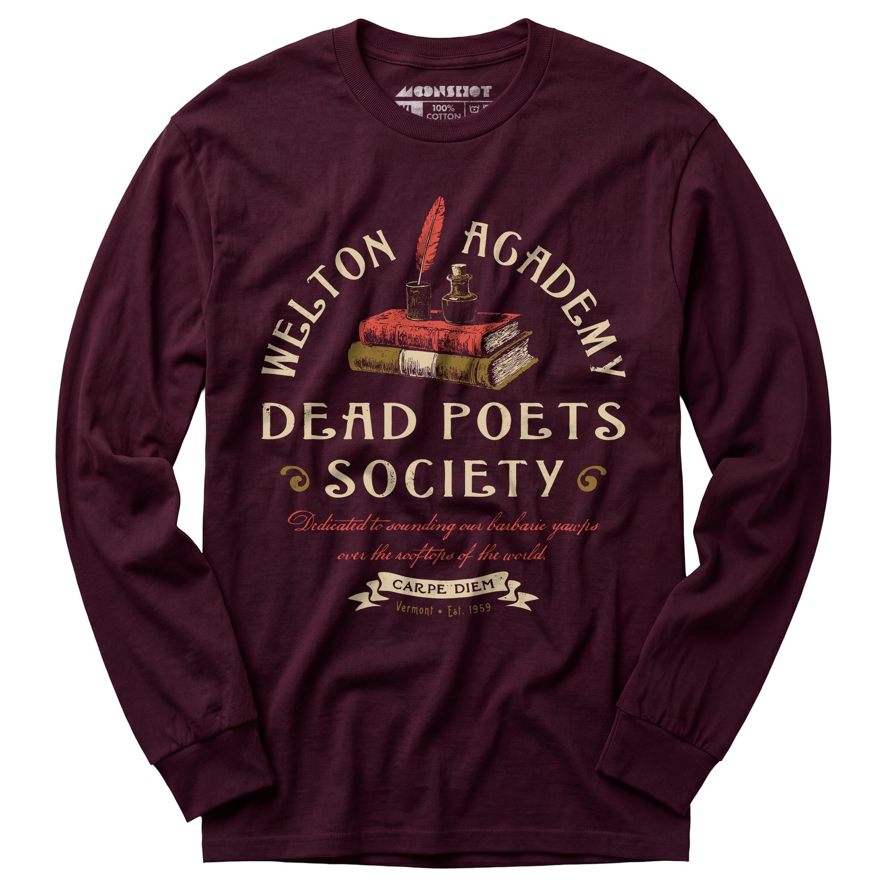Welton Academy Dead Poets Society - Long Sleeve T-Shirt