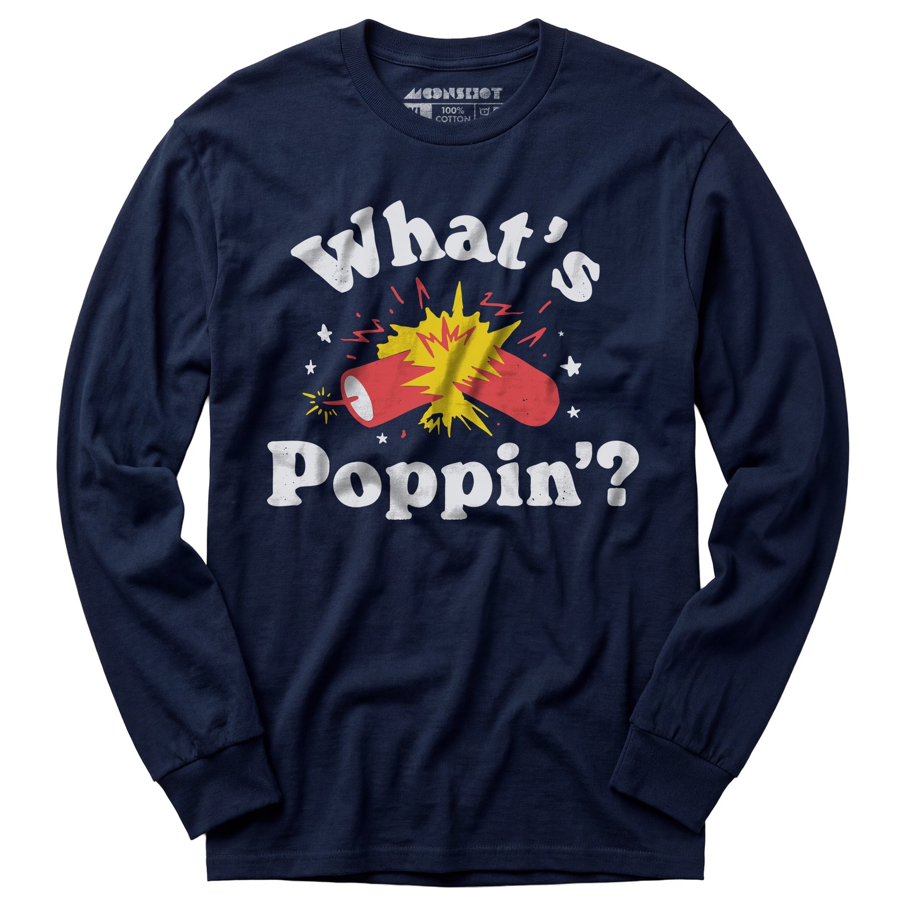 What's Poppin'? Firecracker - Long Sleeve T-Shirt