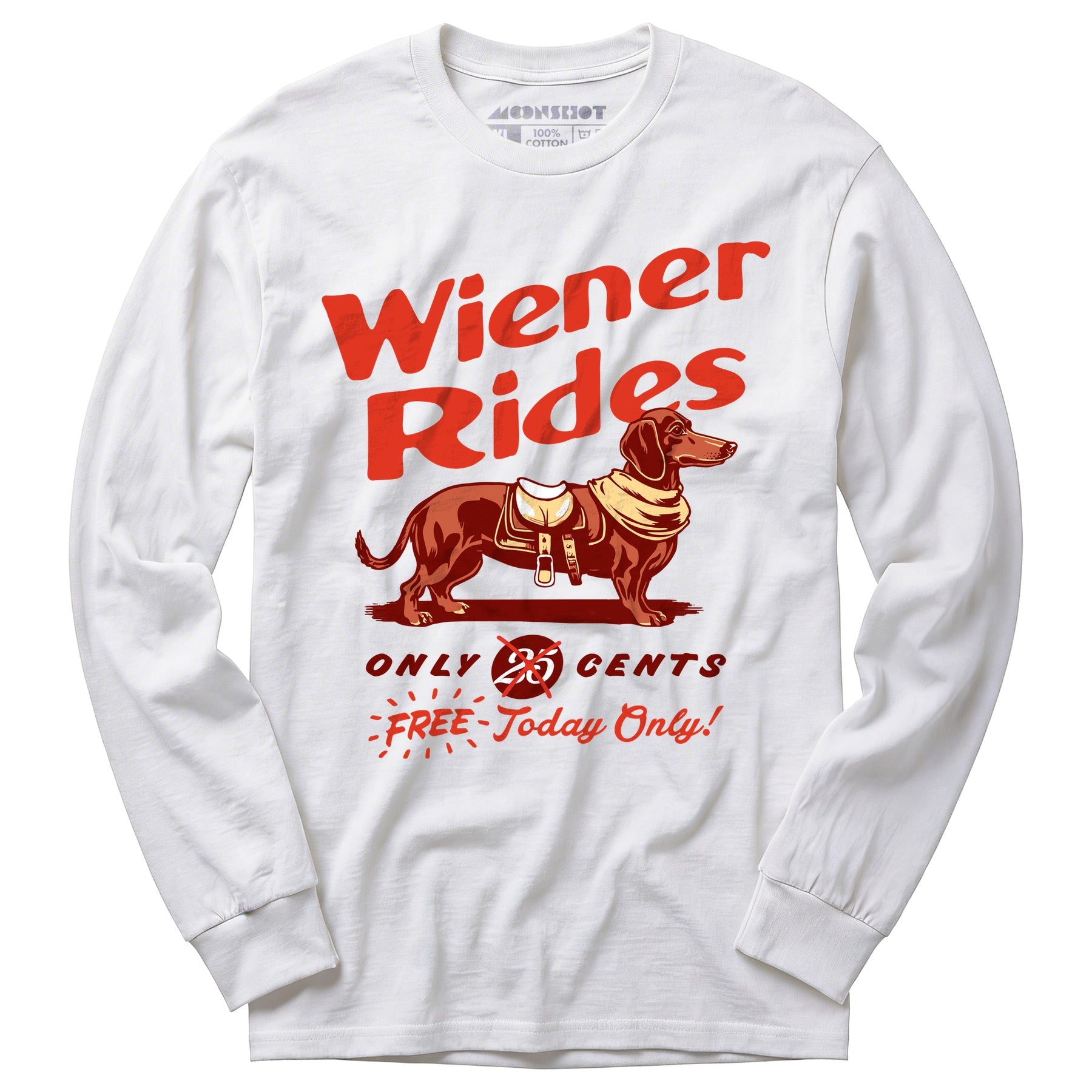 Wiener Rides - Long Sleeve T-Shirt