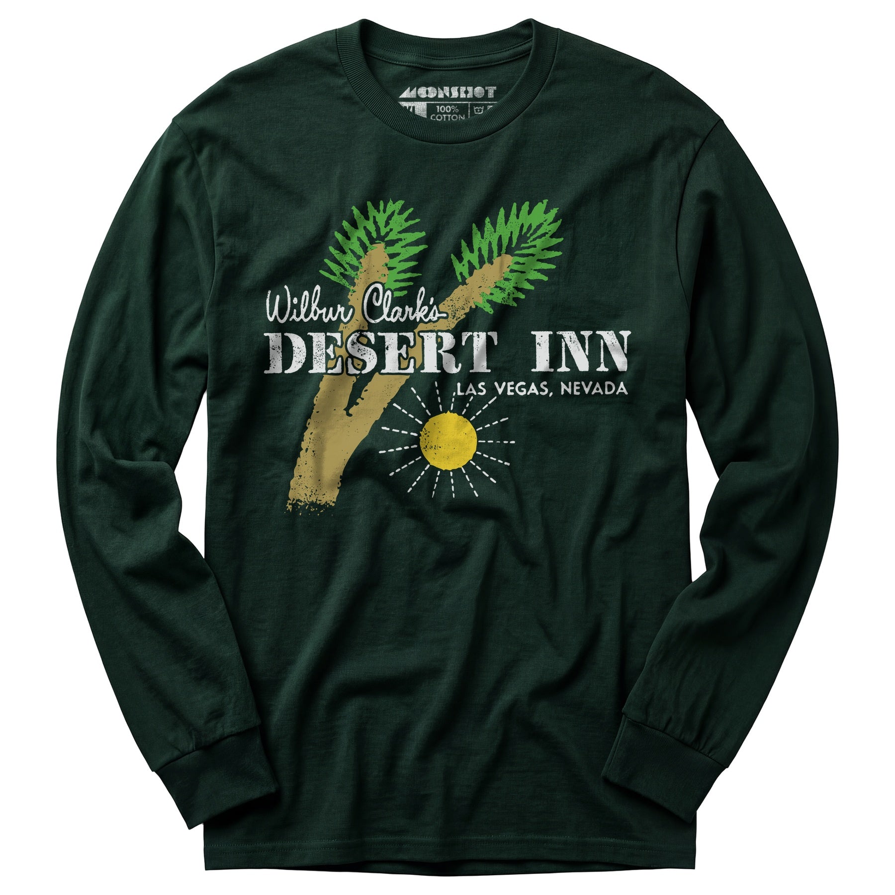 Wilbur Clark's Desert Inn - Vintage Las Vegas - Long Sleeve T-Shirt