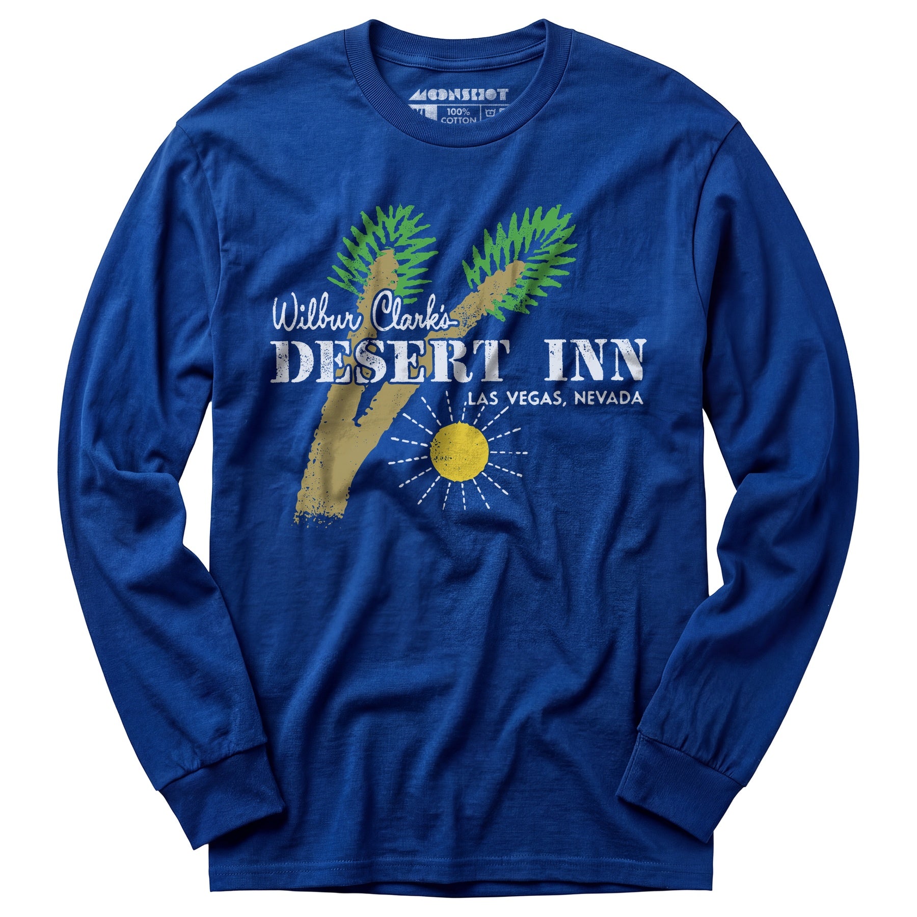 Wilbur Clark's Desert Inn - Vintage Las Vegas - Long Sleeve T-Shirt