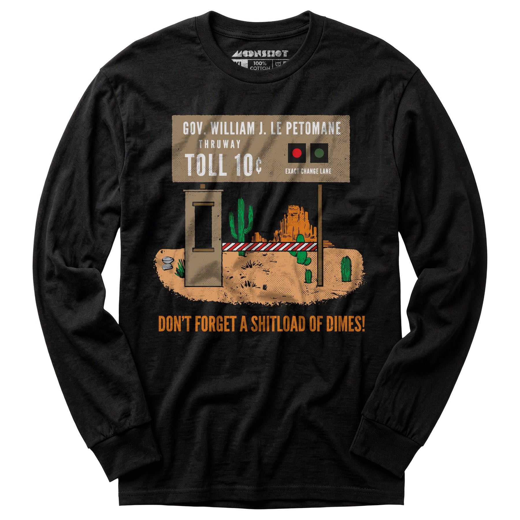William J. Le Petomane Thruway - Long Sleeve T-Shirt