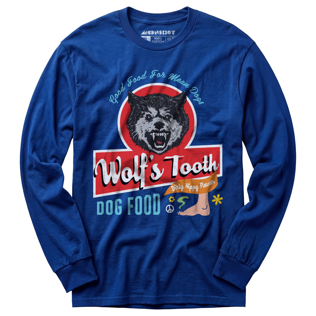 Wolf's Tooth Dog Food - Long Sleeve T-Shirt – m00nshot