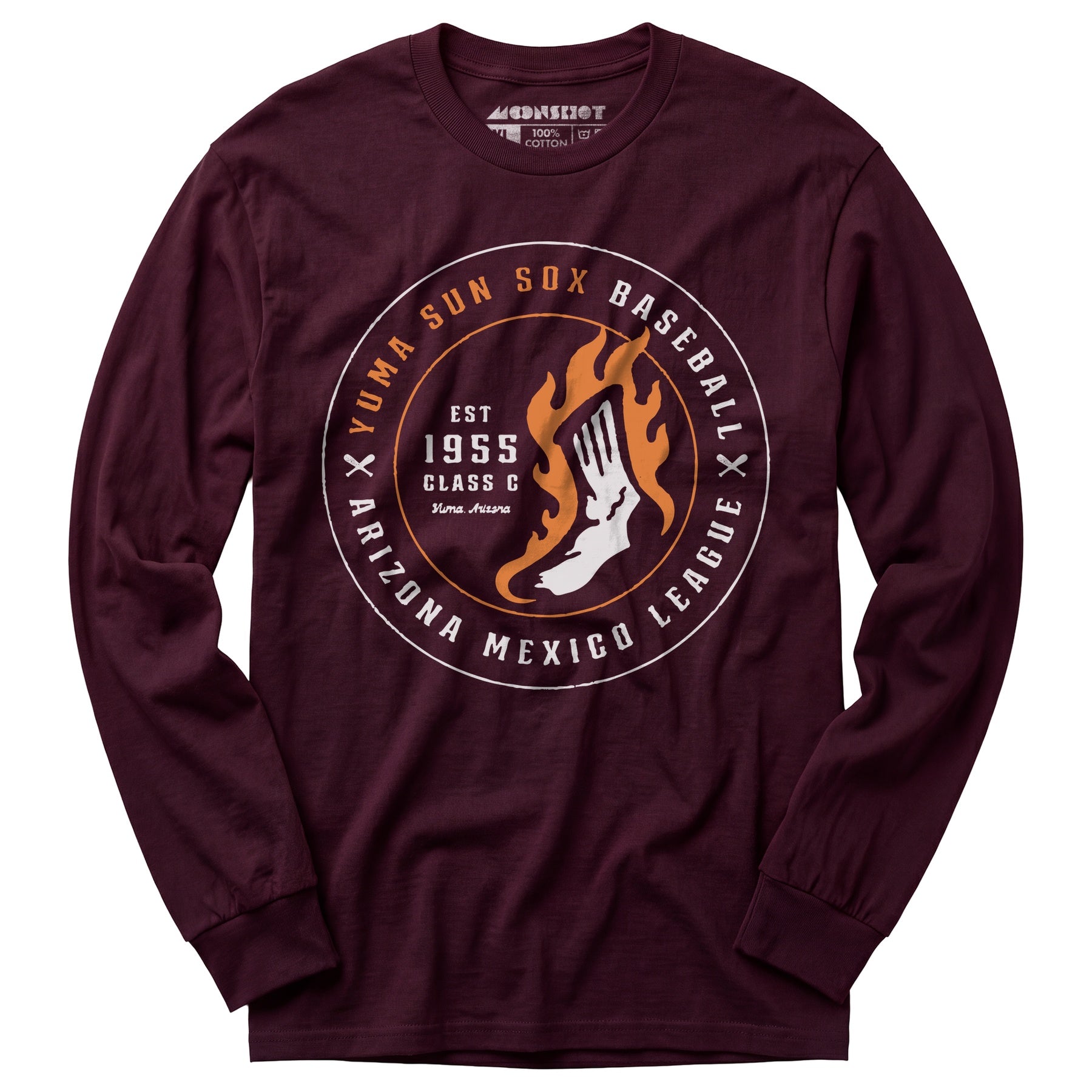 Yuma Sun sox - Arizona - Vintage Defunct Baseball Teams - Long Sleeve T-Shirt