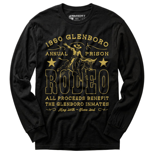 1980 Glenboro Annual Prison Rodeo - Long Sleeve T-Shirt