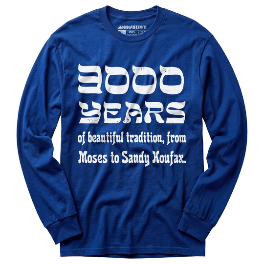 3000 Years of Beautiful Tradition - Big Lebowski - Long Sleeve T-Shirt