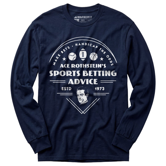 Ace Rothstein's Sports Betting Advice - Long Sleeve T-Shirt