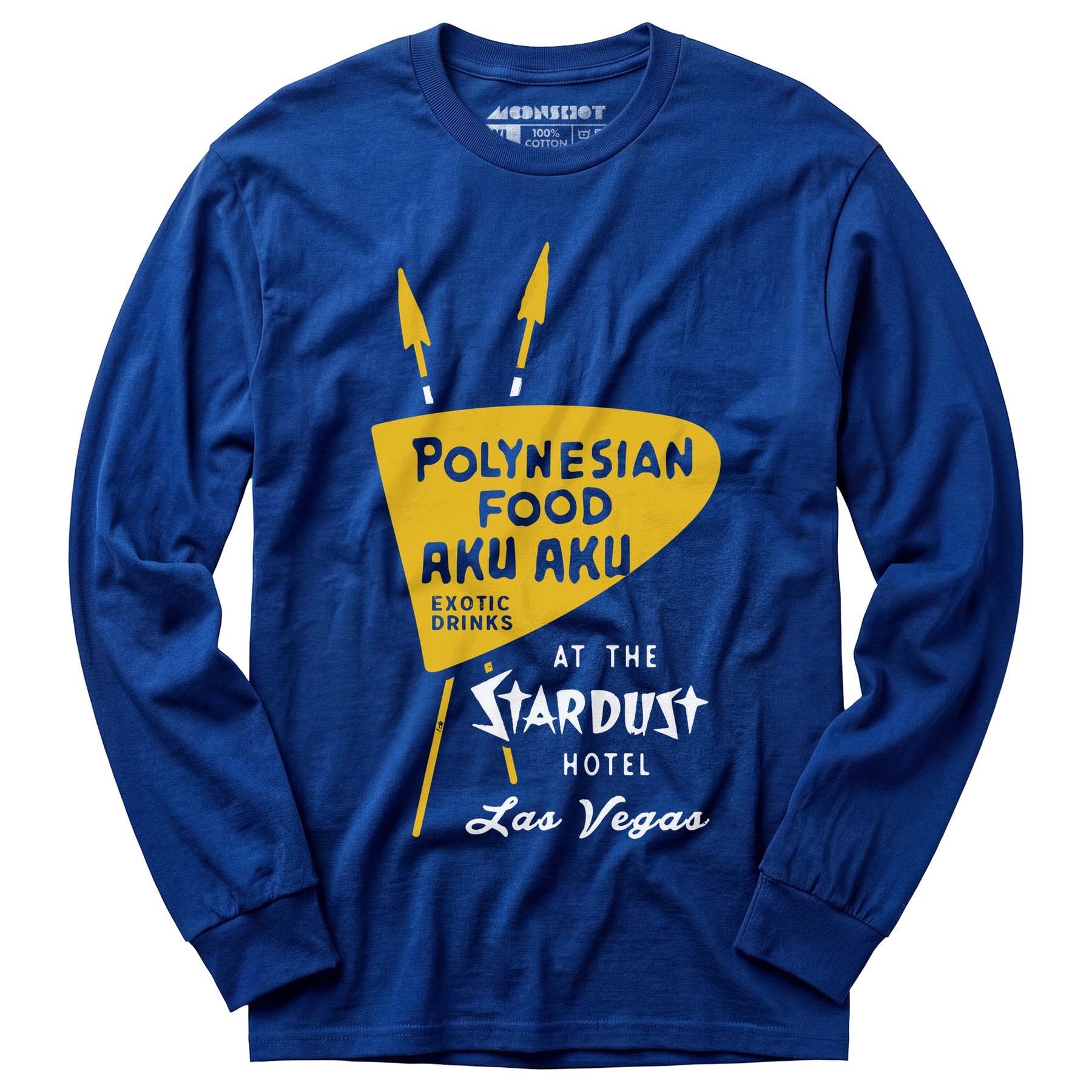 Aku Aku - Las Vegas, NV - Vintage Tiki Bar - Long Sleeve T-Shirt