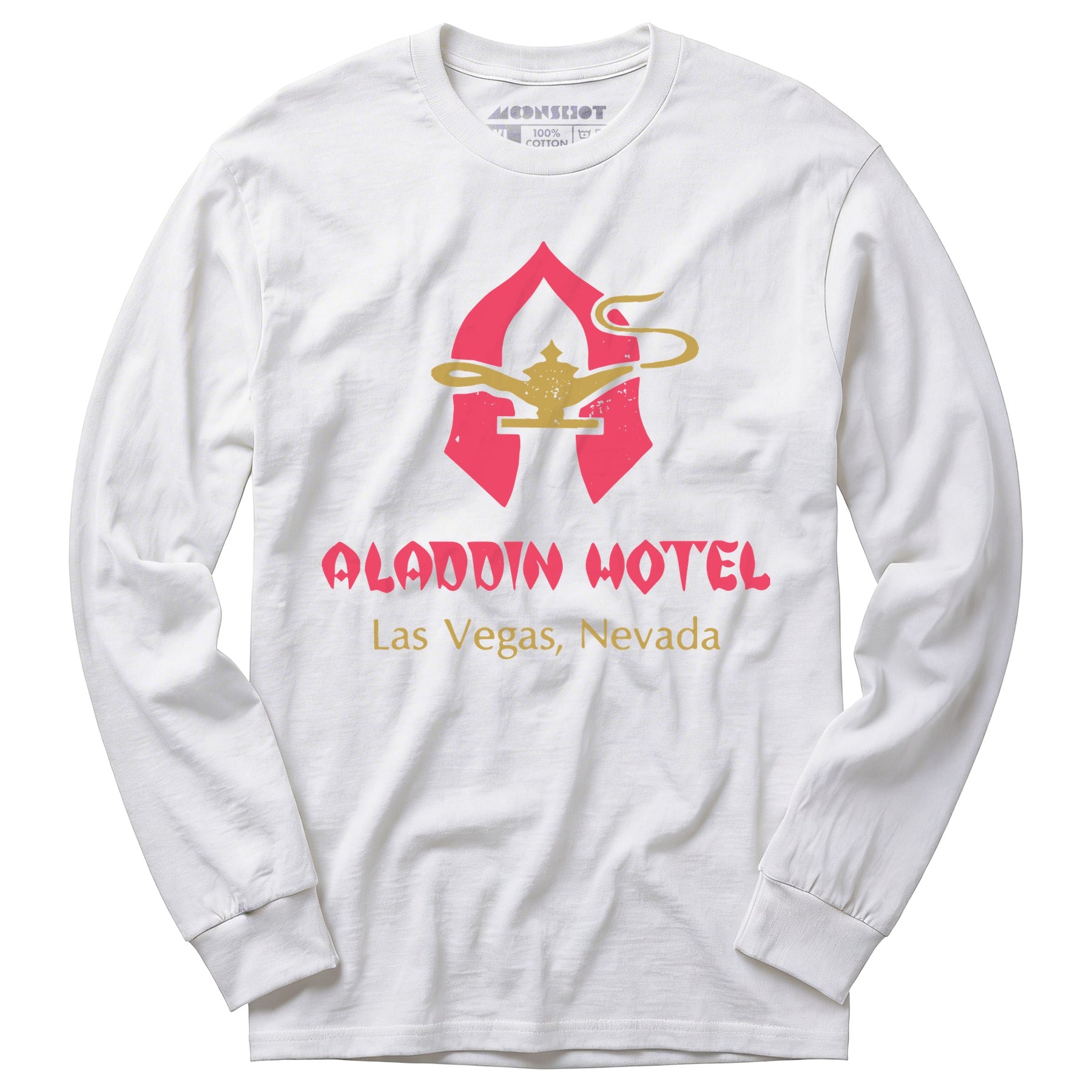 Aladdin Hotel v2 - Vintage Las Vegas - Long Sleeve T-Shirt