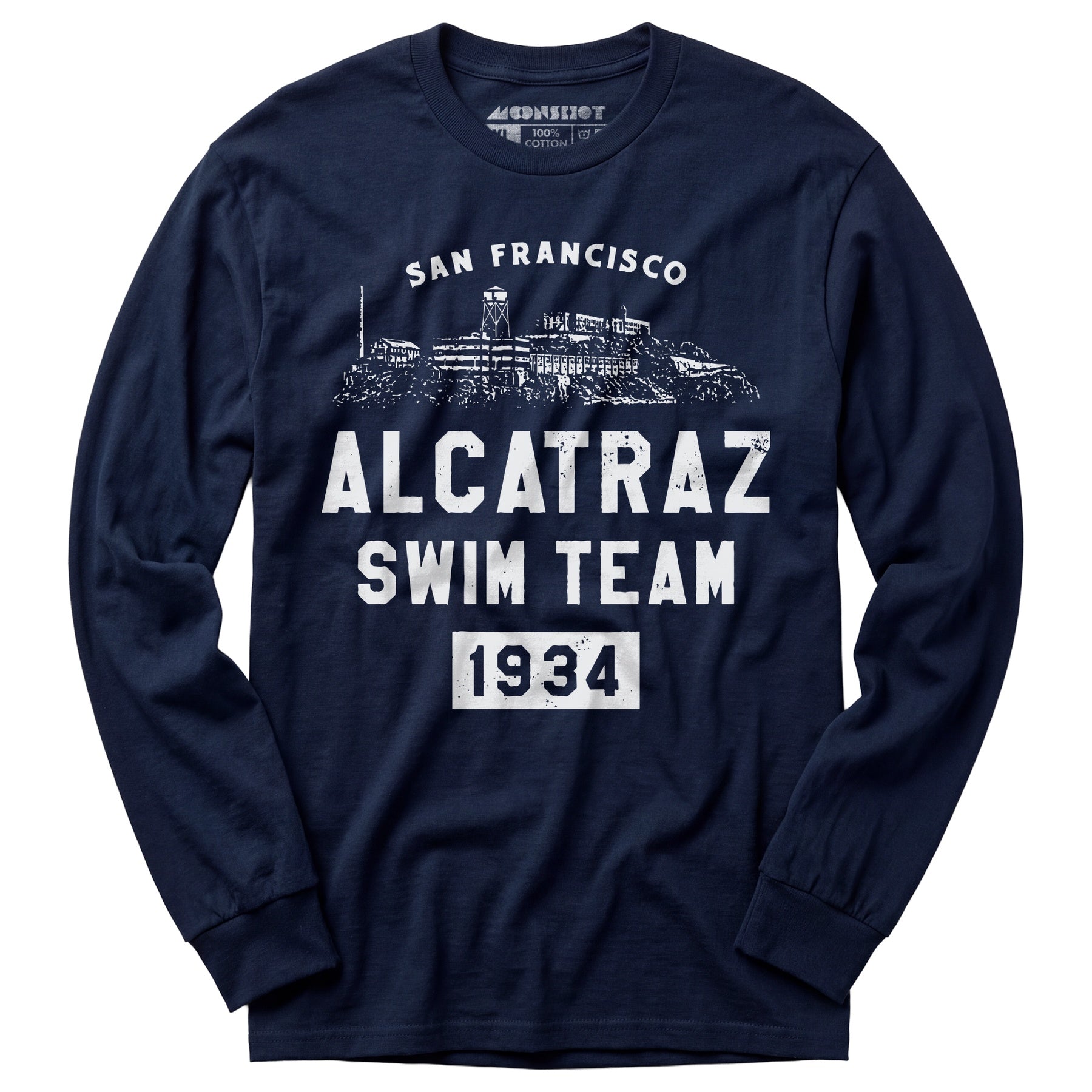 Alcatraz Swim Team - Long Sleeve T-Shirt