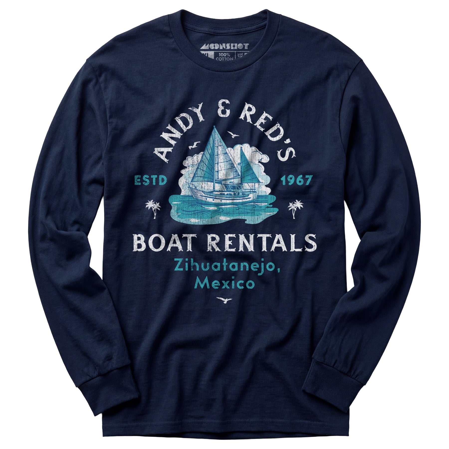 Andy & Red's Boat Rentals - Long Sleeve T-Shirt