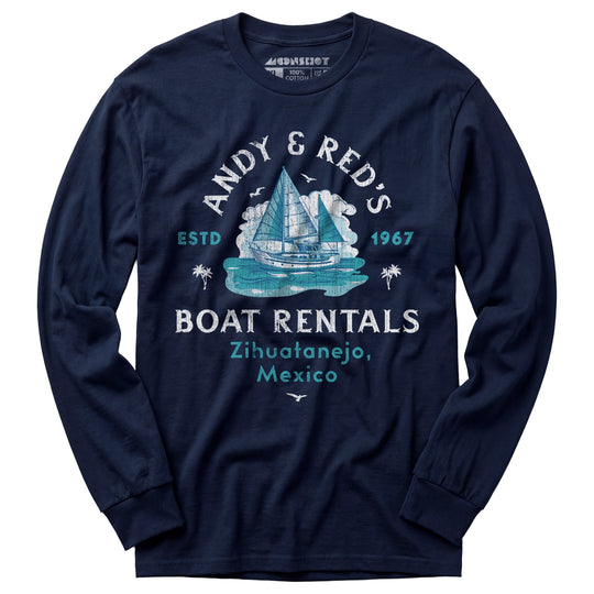 Andy & Red's Boat Rentals - Long Sleeve T-Shirt