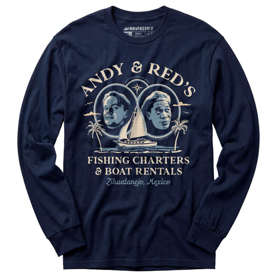 Andy & Red's Fishing Charters & Boat Rentals - Long Sleeve T-Shirt