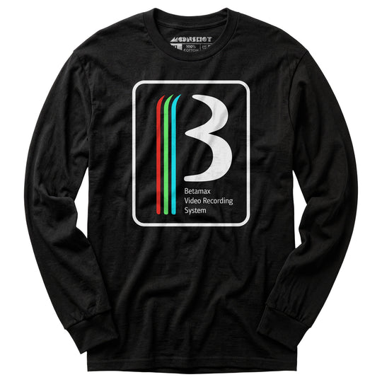Betamax - Long Sleeve T-Shirt