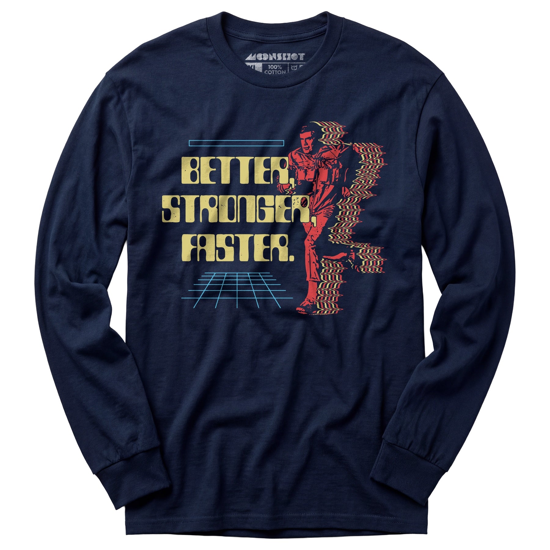 Better Stronger Faster - Long Sleeve T-Shirt