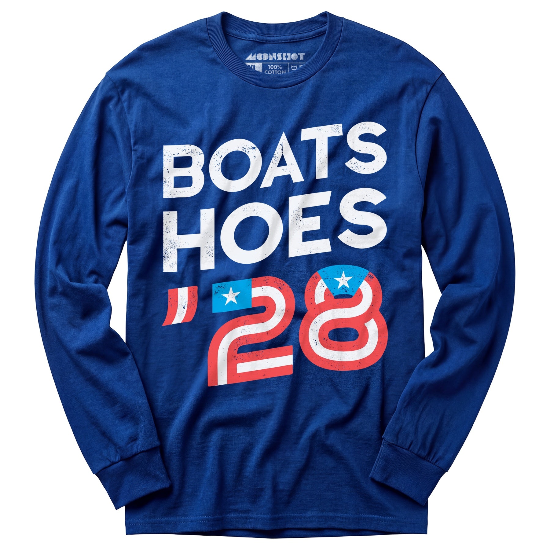 Boats & Hoes '28 - Long Sleeve T-Shirt