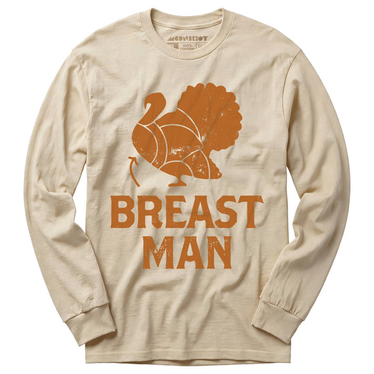 Breast Man - Long Sleeve T-Shirt