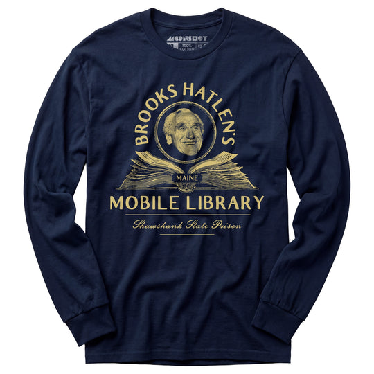 Brooks Hatlen's Mobile Library - Long Sleeve T-Shirt