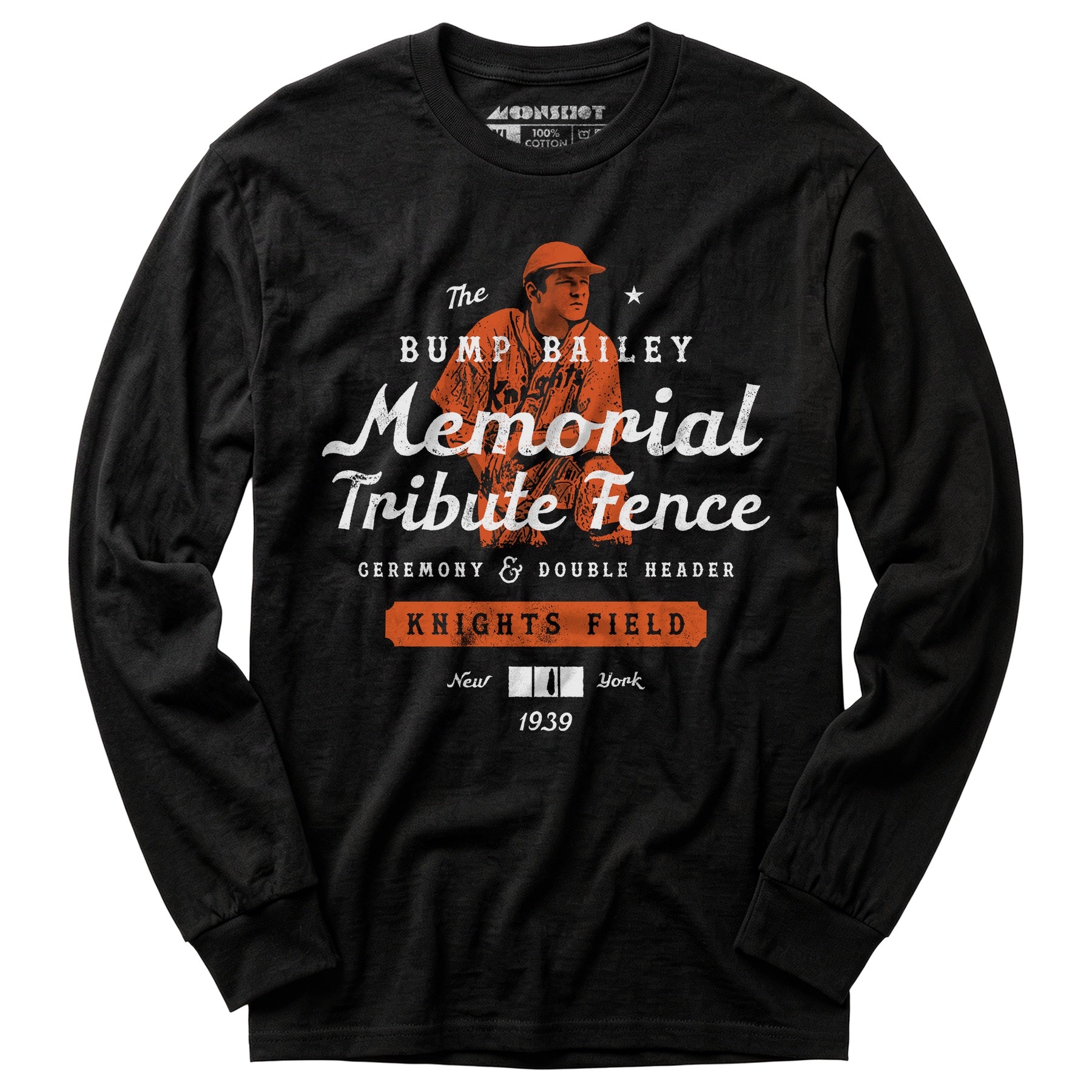 Bump Bailey Memorial Tribute Fence - Long Sleeve T-Shirt