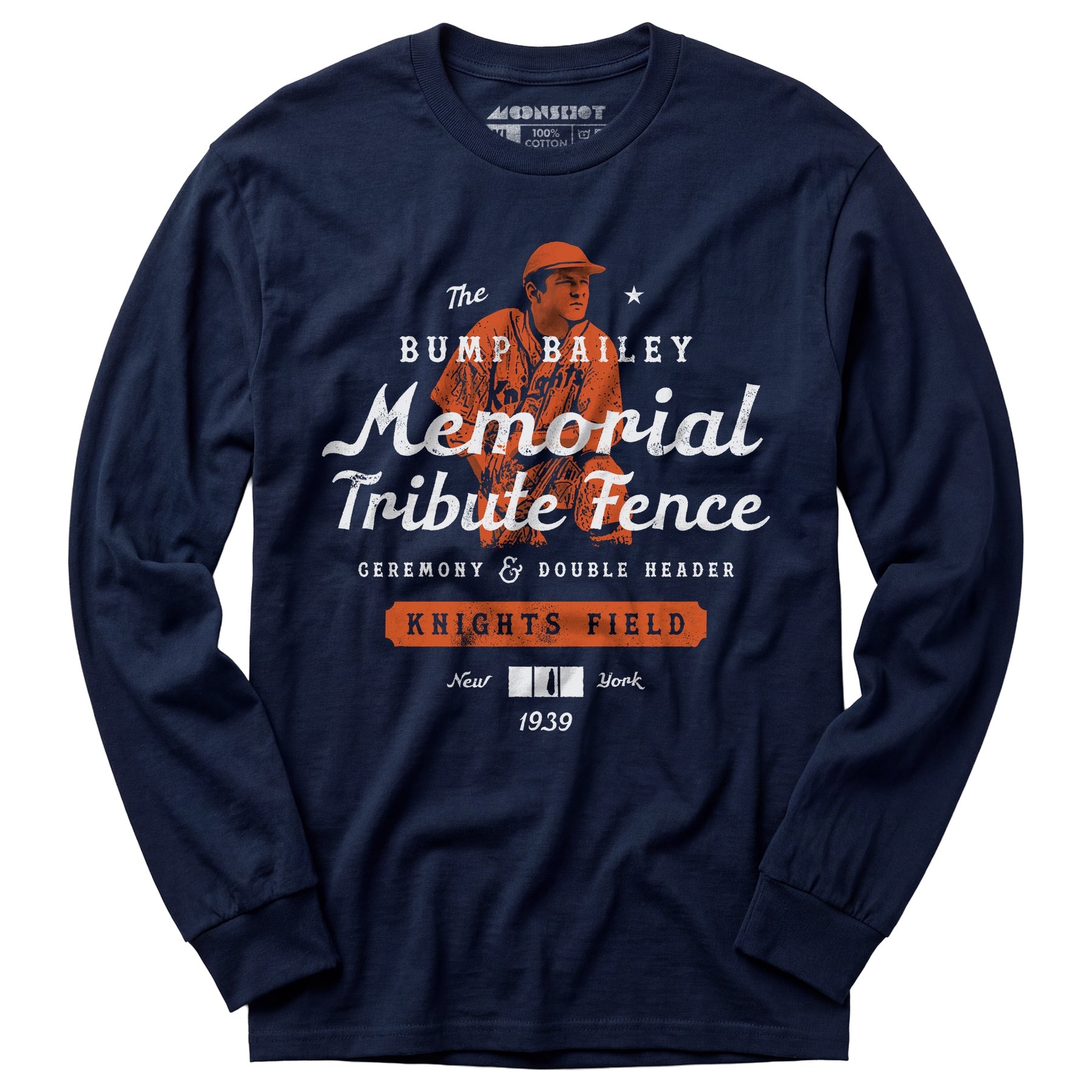 Bump Bailey Memorial Tribute Fence - Long Sleeve T-Shirt