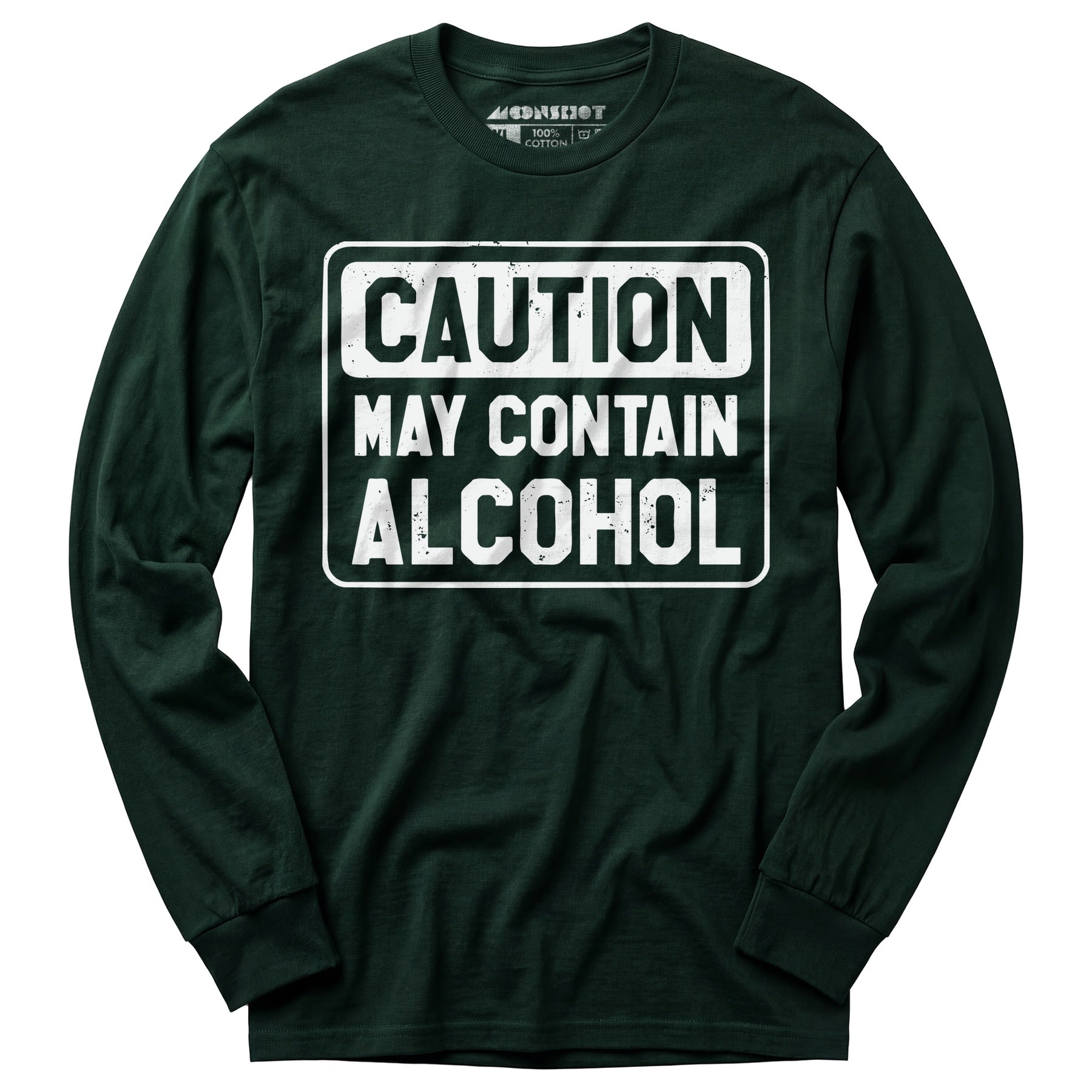 Caution May Contain Alcohol - Long Sleeve T-Shirt