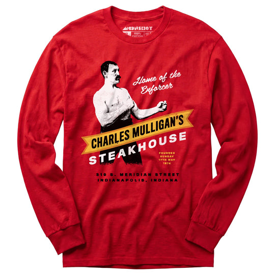 Charles Mulligan's Steakhouse - Parks and Recreation - Long Sleeve T-Shirt