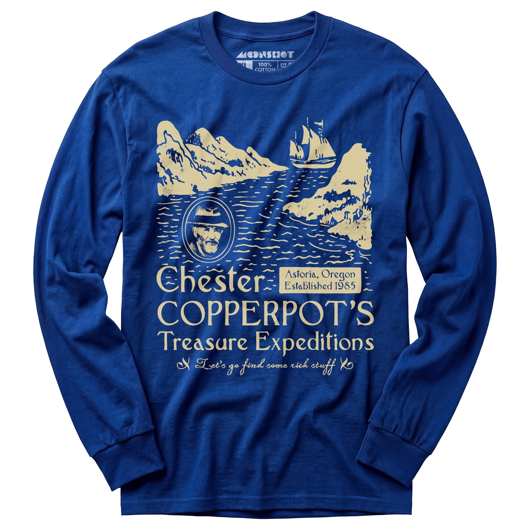 Chester Copperpot's Treasure Expeditions - Long Sleeve T-Shirt