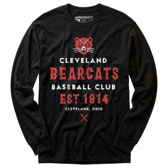 Cleveland Bearcats - Ohio - Vintage Defunct Baseball Teams - Long Sleeve T-Shirt