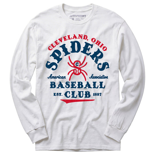 Cleveland Spiders - Ohio - Vintage Defunct Baseball Teams - Long Sleeve T-Shirt