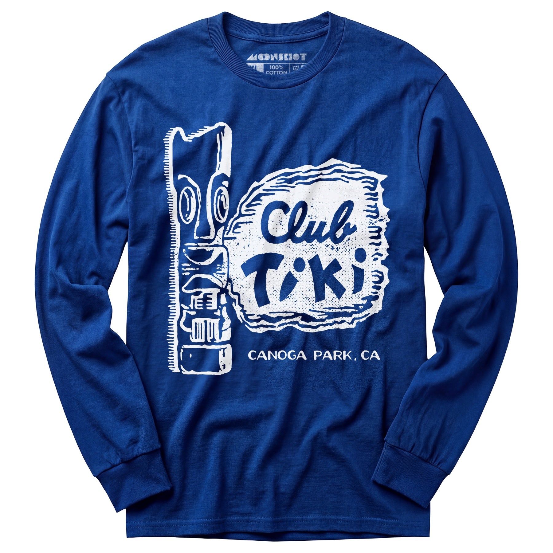 Club Tiki - Canoga Park, CA - Vintage Tiki Bar - Long Sleeve T-Shirt