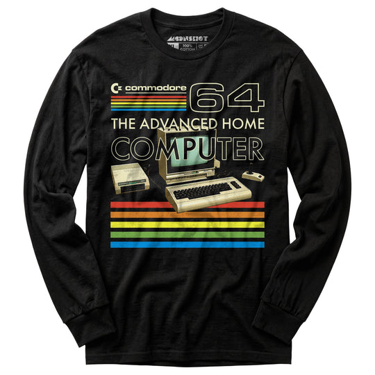 Commodore 64 - The Advanced Home Computer - Long Sleeve T-Shirt