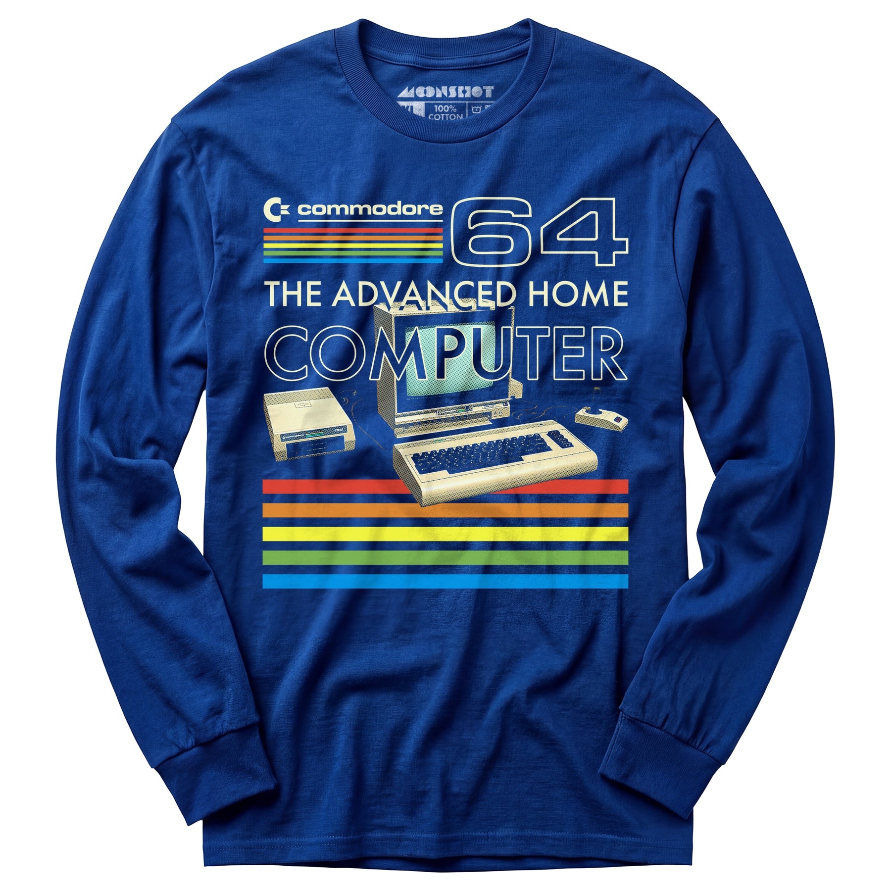 Commodore 64 - The Advanced Home Computer - Long Sleeve T-Shirt