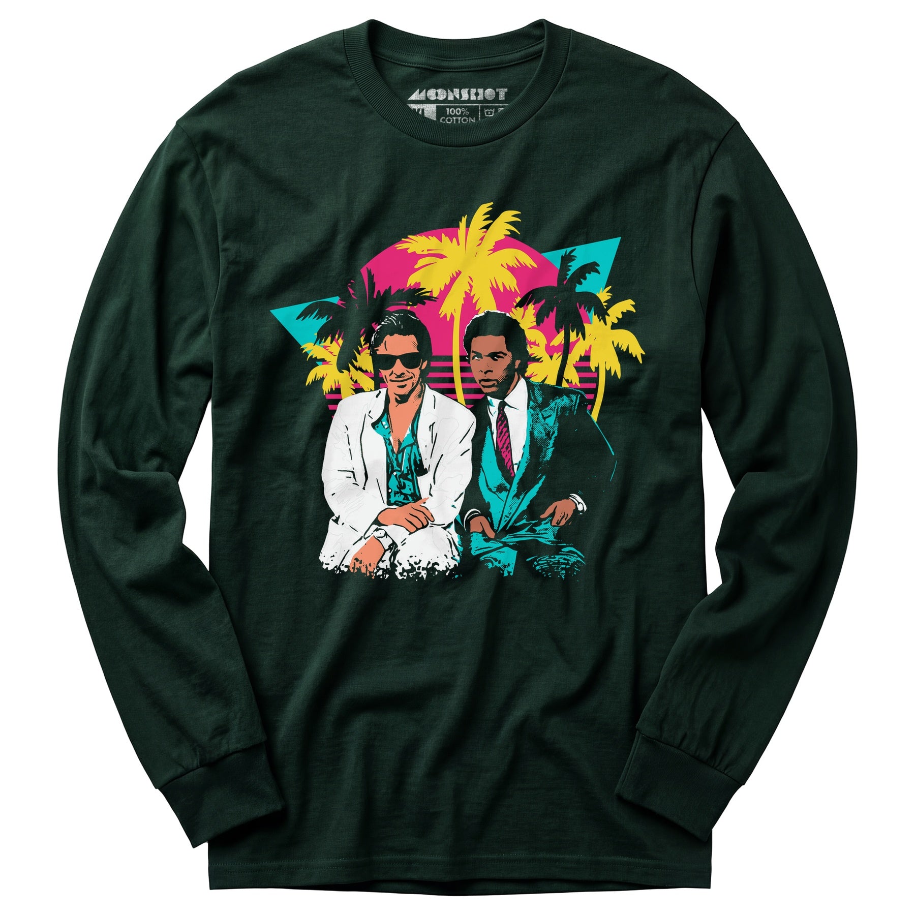 Crockett and Tubbs - Long Sleeve T-Shirt