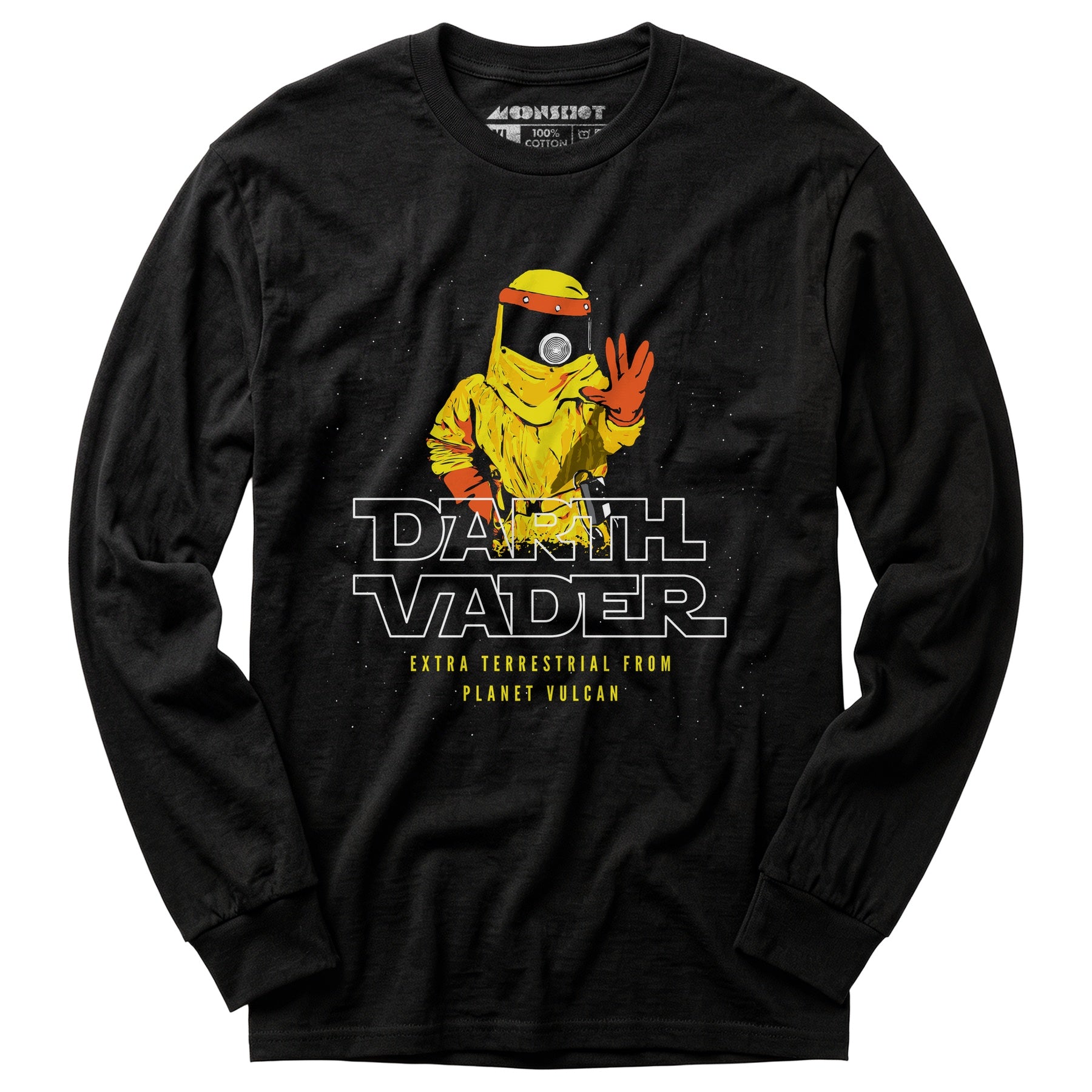 Darth Vader Planet Vulcan Parody - Long Sleeve T-Shirt