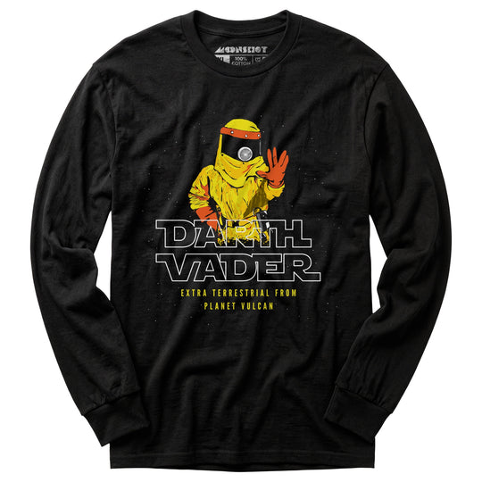 Darth Vader Planet Vulcan Parody - Long Sleeve T-Shirt