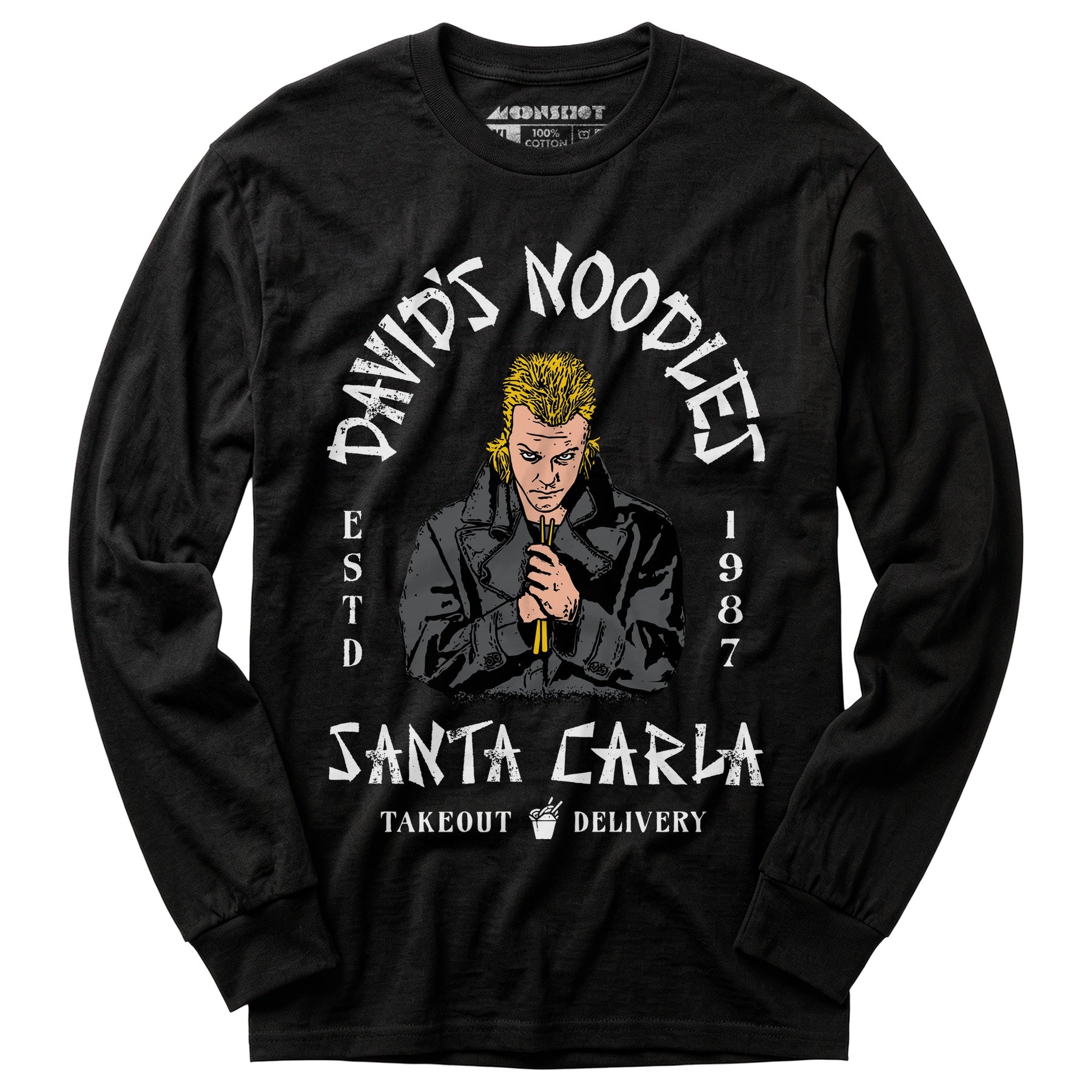 David's Noodles - Takeout & Delivery - Long Sleeve T-Shirt