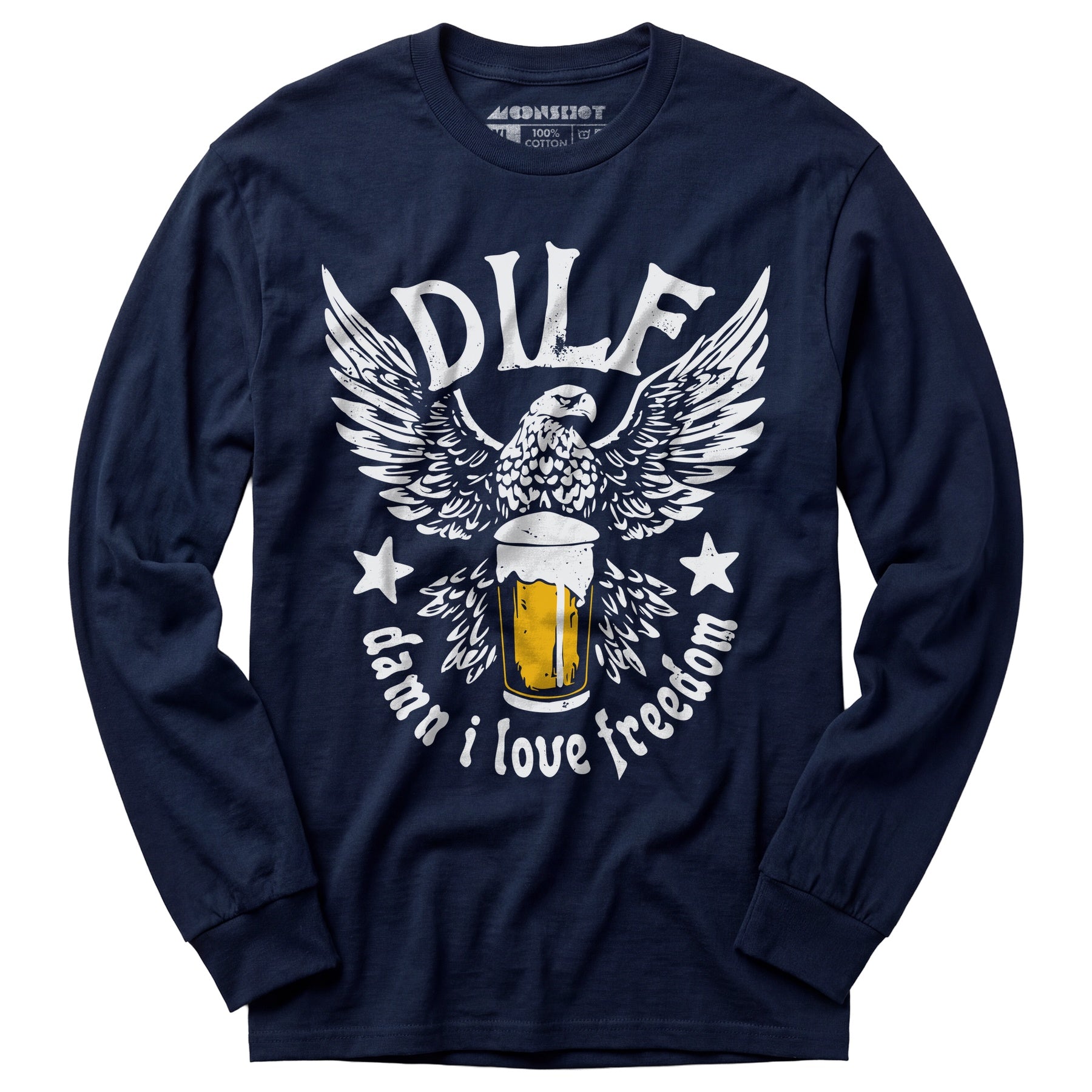 DILF - Damn I Love Freedom - Long Sleeve T-Shirt
