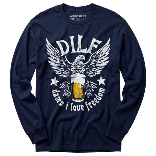 DILF - Damn I Love Freedom - Long Sleeve T-Shirt