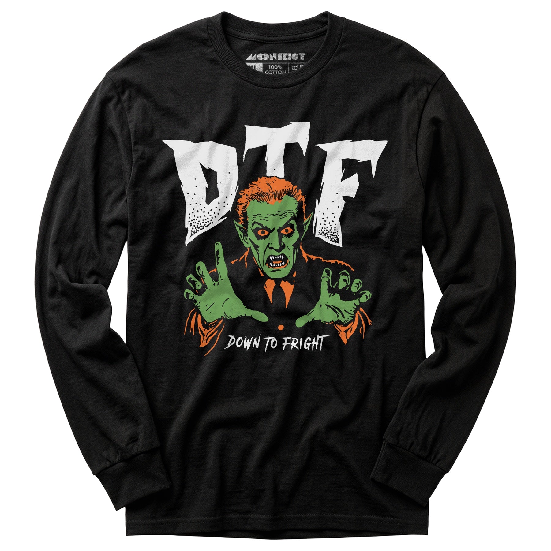 DTF Down to Fright - Long Sleeve T-Shirt