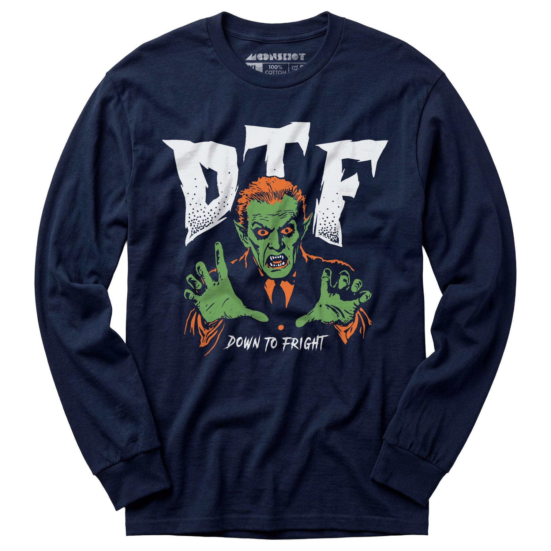 DTF Down to Fright - Long Sleeve T-Shirt