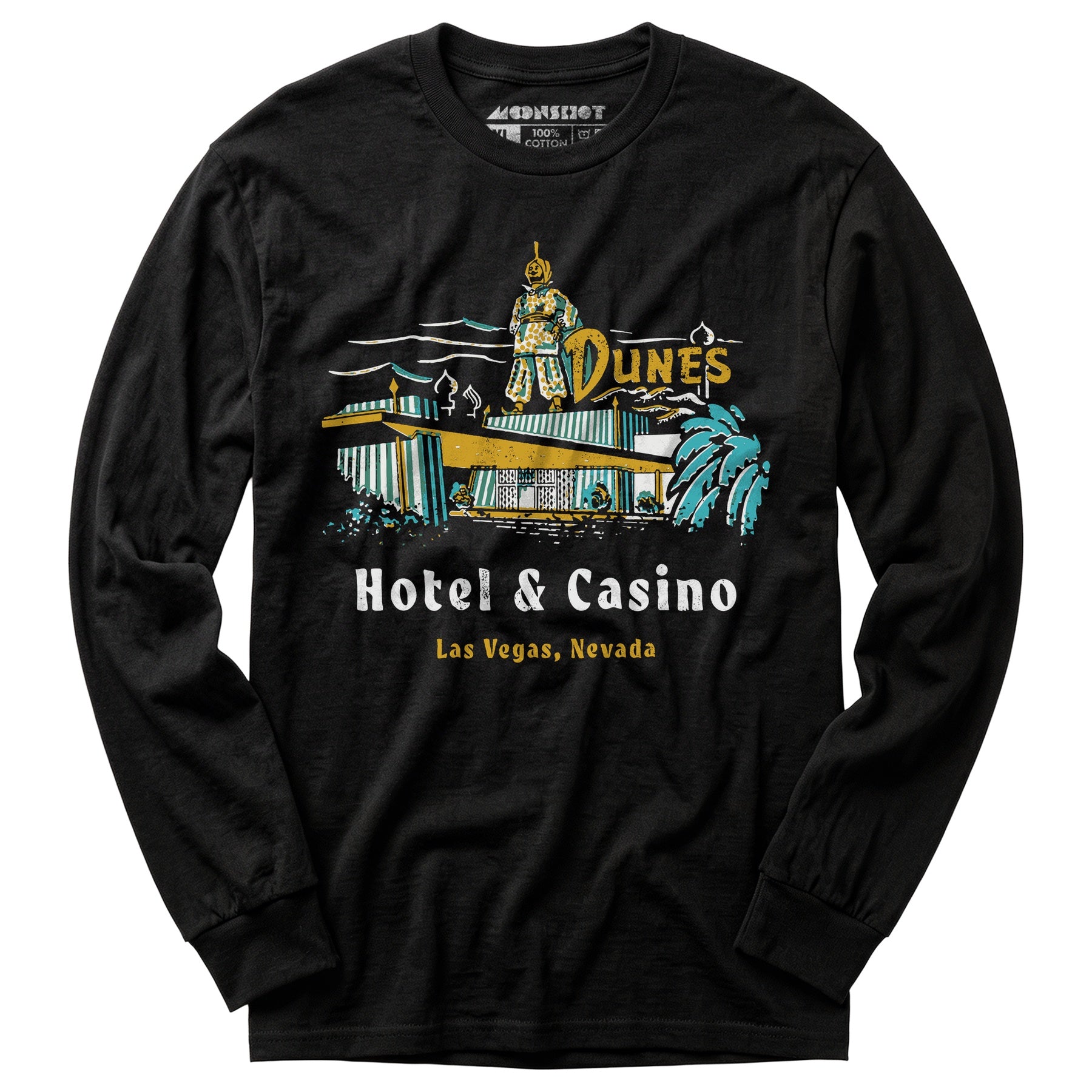 Dunes Hotel & Casino - Vintage Las Vegas - Long Sleeve T-Shirt
