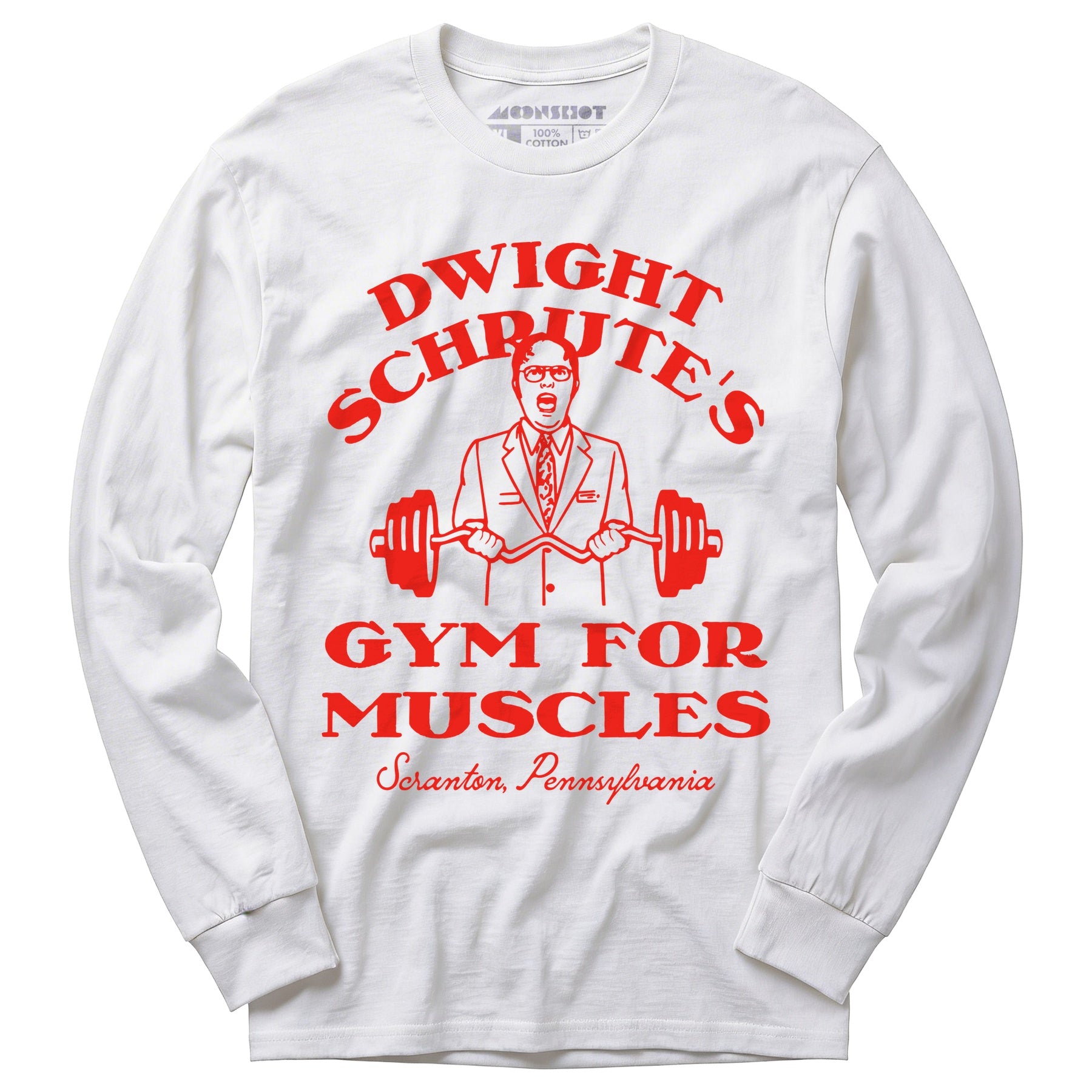 Dwight Schrute's Gym For Muscles - Long Sleeve T-Shirt
