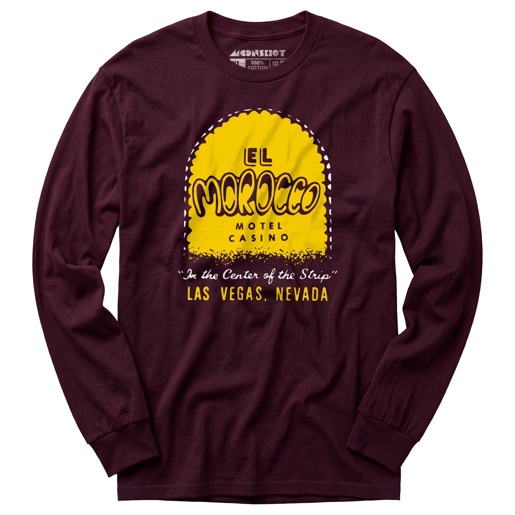 El Morocco Motel - Vintage Las Vegas - Long Sleeve T-Shirt