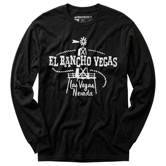 El Rancho Nevada - Vintage Las Vegas - Long Sleeve T-Shirt