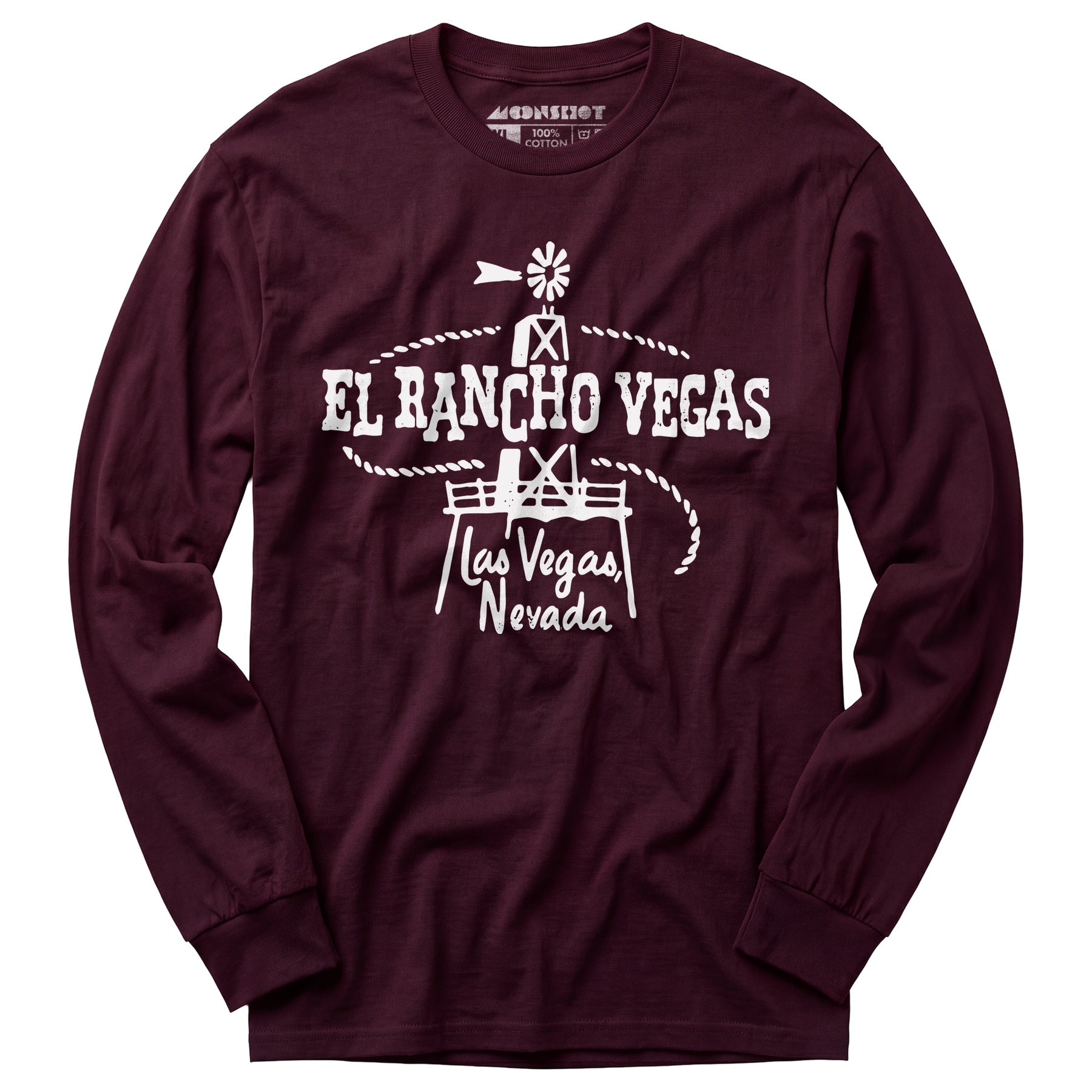 El Rancho Nevada - Vintage Las Vegas - Long Sleeve T-Shirt